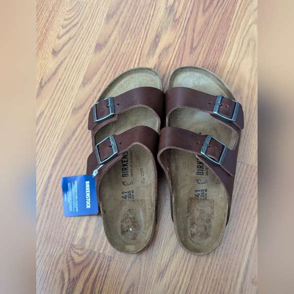Birkenstock Arizona Habana Leather - Picture 6 of 10